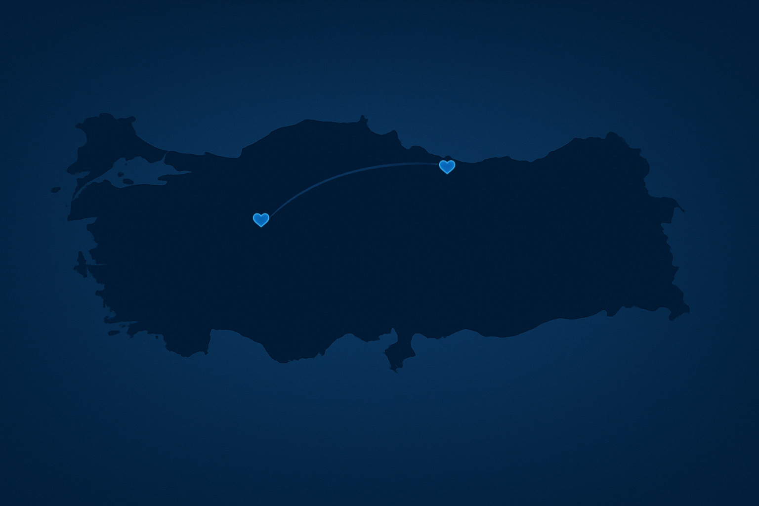 Uzak mesafe haritası